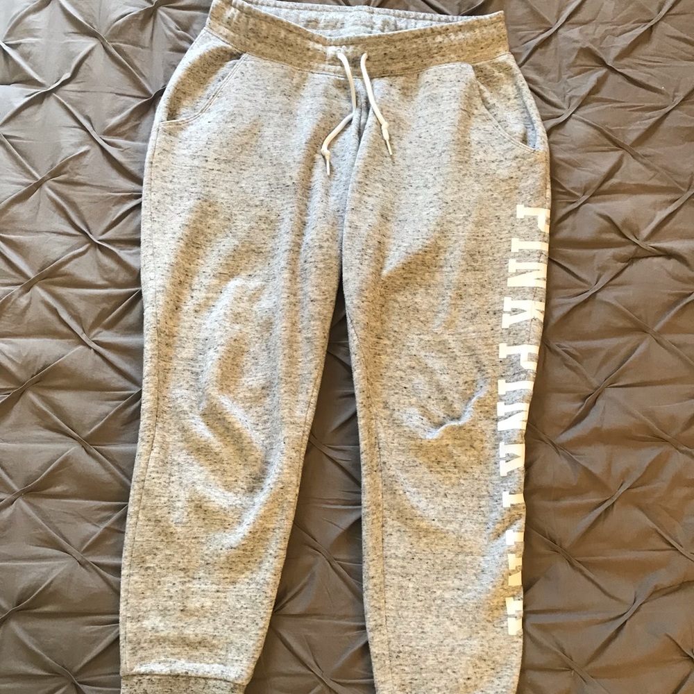 VS PINK Grey Joggers